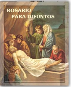 Este libro contiene oraciones para rezar el rosario en honor a los difuntos