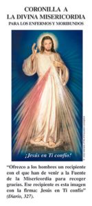 The Divine Mercy Chaplet for the Sick and Dying Pamphlet, Spanish
