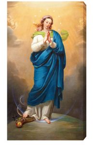 Immaculate Conception 10 x 18 Canvas Image