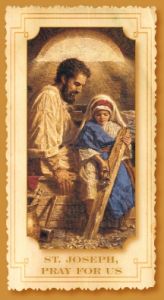 St Joseph Prayercard