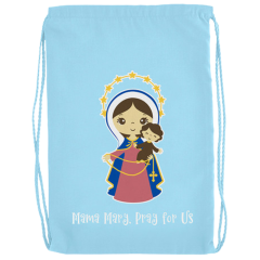 Mochila con Imagen de la Virgen