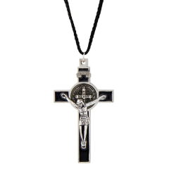 St. Benedict Pendant on Cord